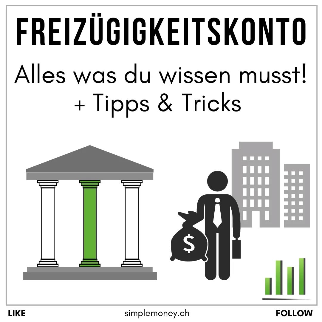 Das Freizügigkeitskonto 😅 Kürzlich musste ich feststellen, dass Wissen über das Freizügigkeitskonto in der Schweiz nur sehr bescheiden oder teilweise überhaupt nicht vorhanden ist. Dem will ich mit diesem Beitrag entgegenwirken, da es doch ein wichtiges Thema ist und die Altersvorsorge wesentlich beeinflussen kann. 🤔 Wann brauche ich überhaupt ein FZ-Konto? Einfach gesagt: wenn du&hellip;