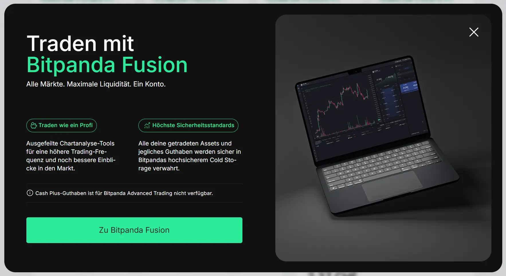 Bitpanda Fusion Erfahrungen