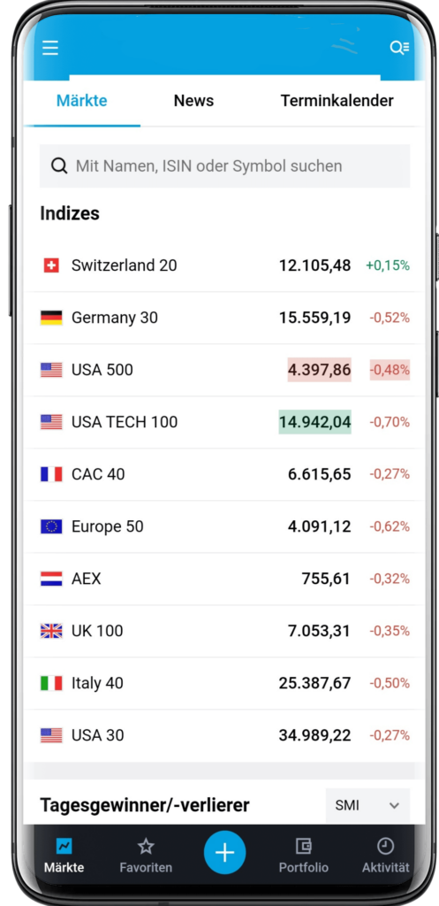 DEGIRO Schweiz App