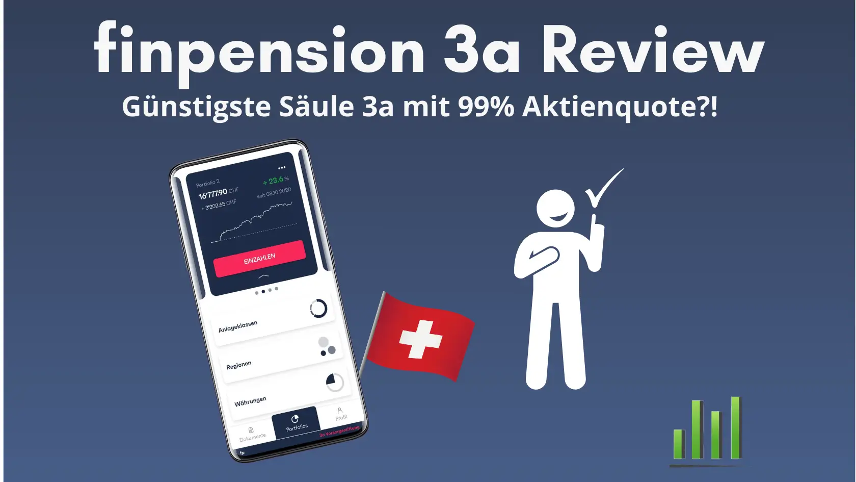 Finpension 3a Review und Erfahrungsbereicht