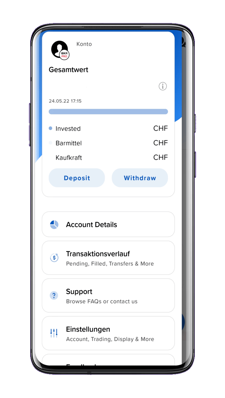 Interactive Brokers Schweiz Global Trader App Erfahrungen