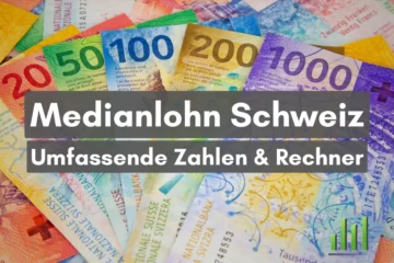 Medianlohn Schweiz - Einkommensverteilung nach Alter und Rechner