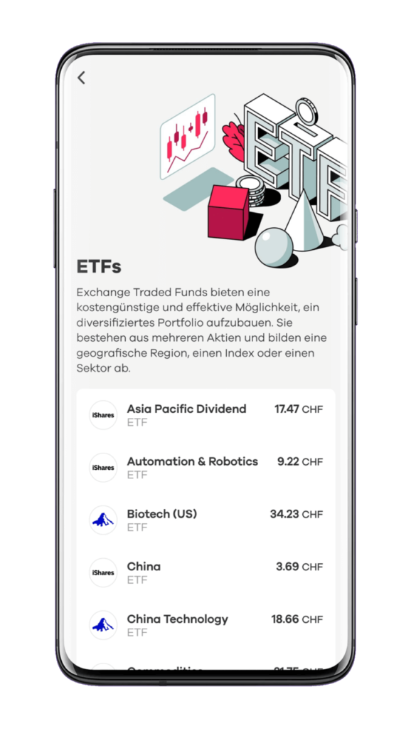 Neon App ETFs