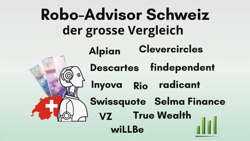 Robo-Advisor Vergleich Schweiz - Gebühren und Strategien