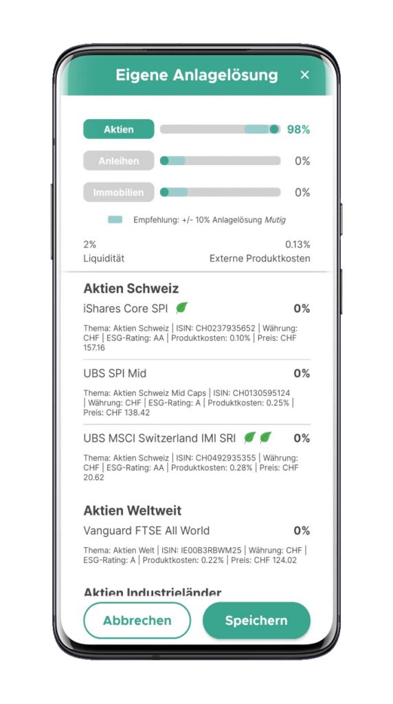eigene Analgelösung mit ETFs