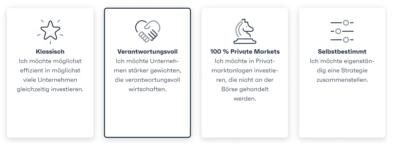 finpension invest Anlagefokus individuell